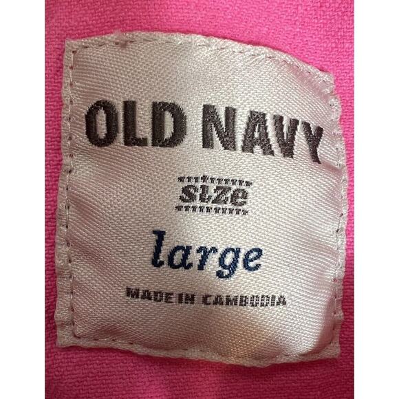 JACKET Old Navy Girls Pink Jean Jacket Size Large - Picture 14 of 15